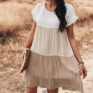 SHEIN Color-block Dress, Large